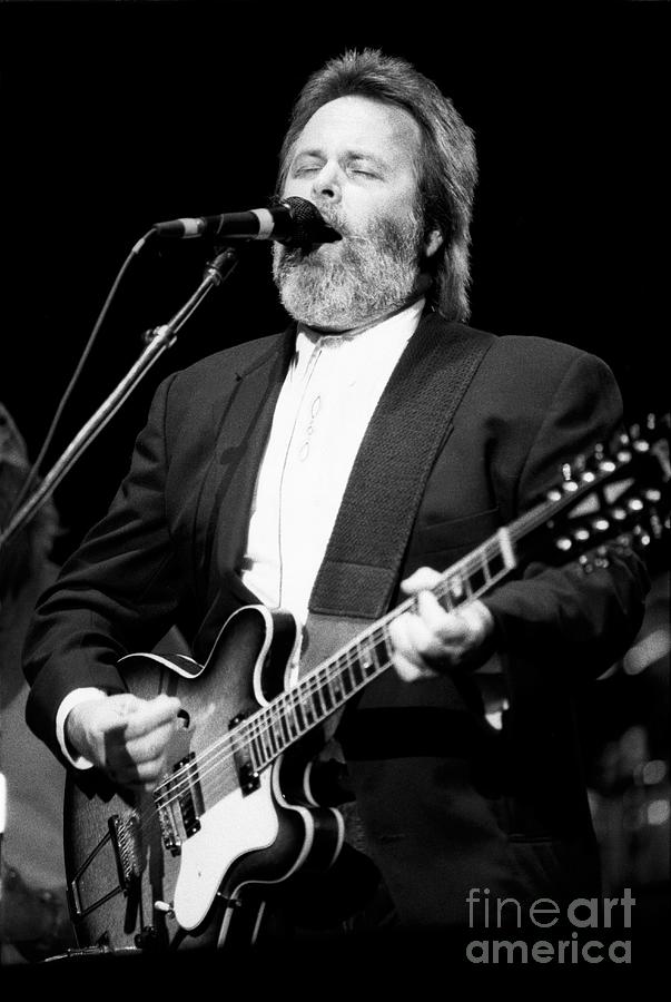 Carl Wilson - The Beach Boys Photograph by Concert Photos | Fine Art ...