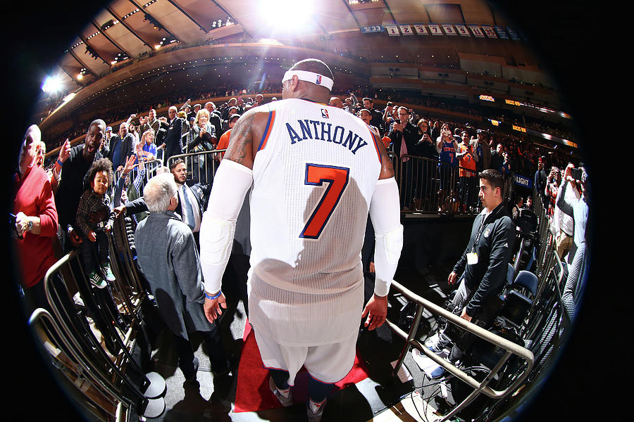 Carmelo Anthony #4 Photograph by Nathaniel S. Butler