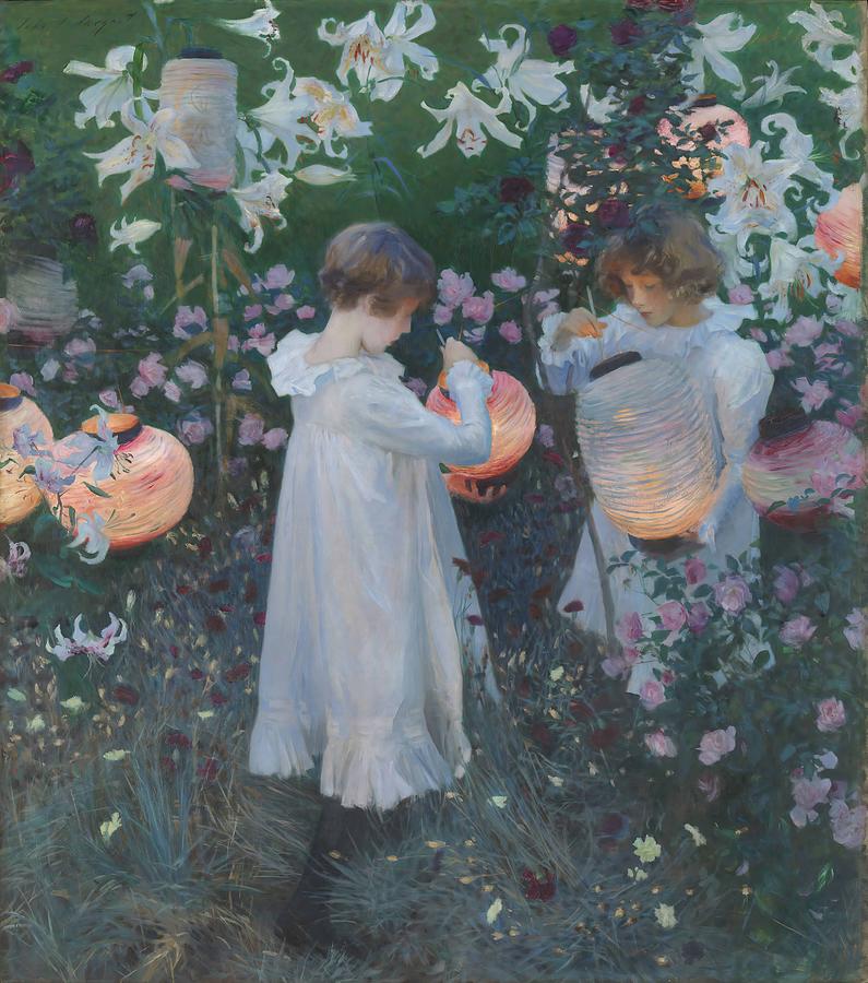John Singer Sargent Painting - Carnation  Lily  Lily  Rose  #4 by John Singer Sargent