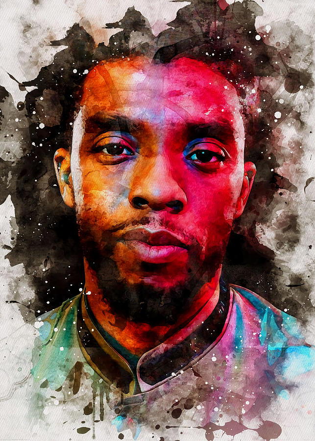 Chadwick Boseman Poster Painting by Jones Ben - Fine Art America