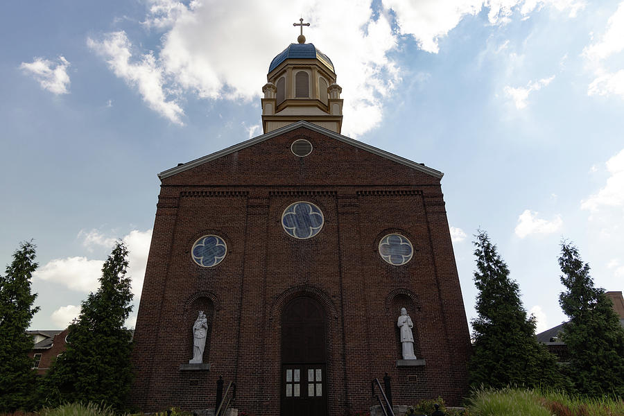 Chapel of the Immaculate Conception at the University of Dayton #4 Photograph by Eldon McGraw