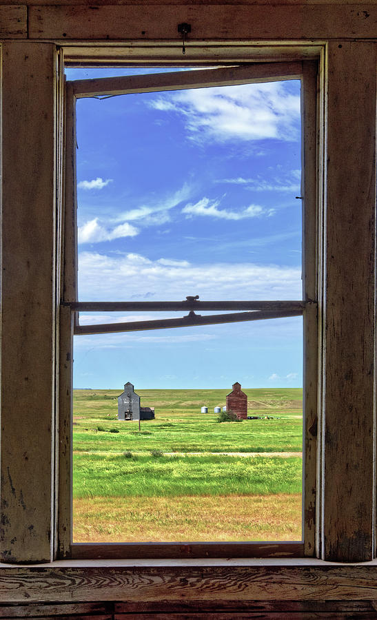 Charbonneau ND Series - Schoolhouse Daydreaming window view Photograph by Peter Herman