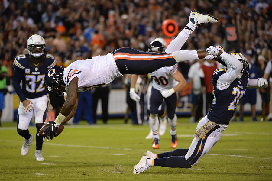 Chicago Bears v San Diego Chargers #4 Photograph by Donald Miralle