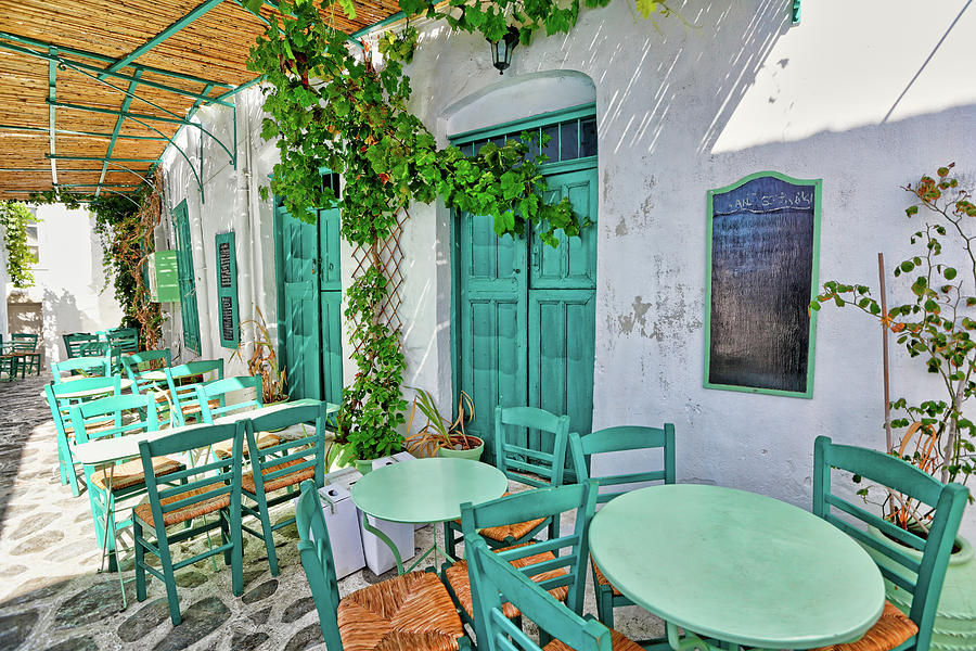 Chora in Amorgos island, Greece #4 Photograph by Constantinos Iliopoulos