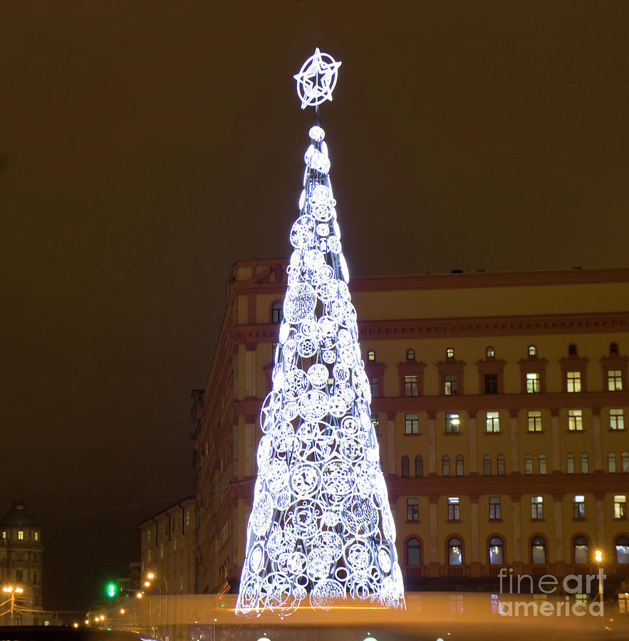 Christmas Moscow #4 Photograph by Irina Afonskaya