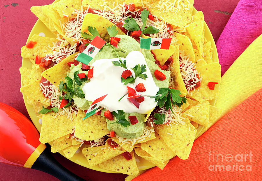 Cheese Photograph - Cinco de Mayo party concept #4 by Milleflore Images