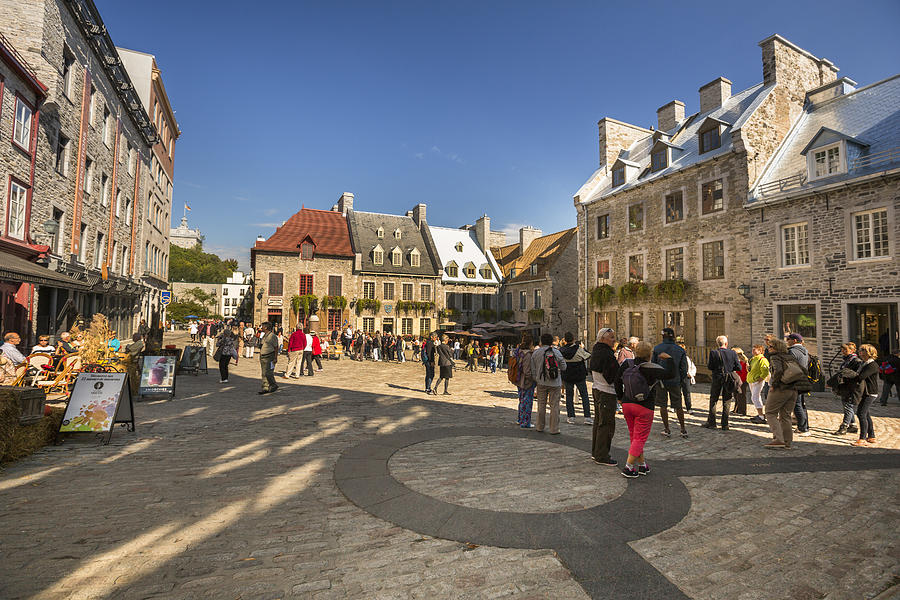 Cobblestone roads of Old Town Quebec City in Canada #4 Photograph by Pgiam