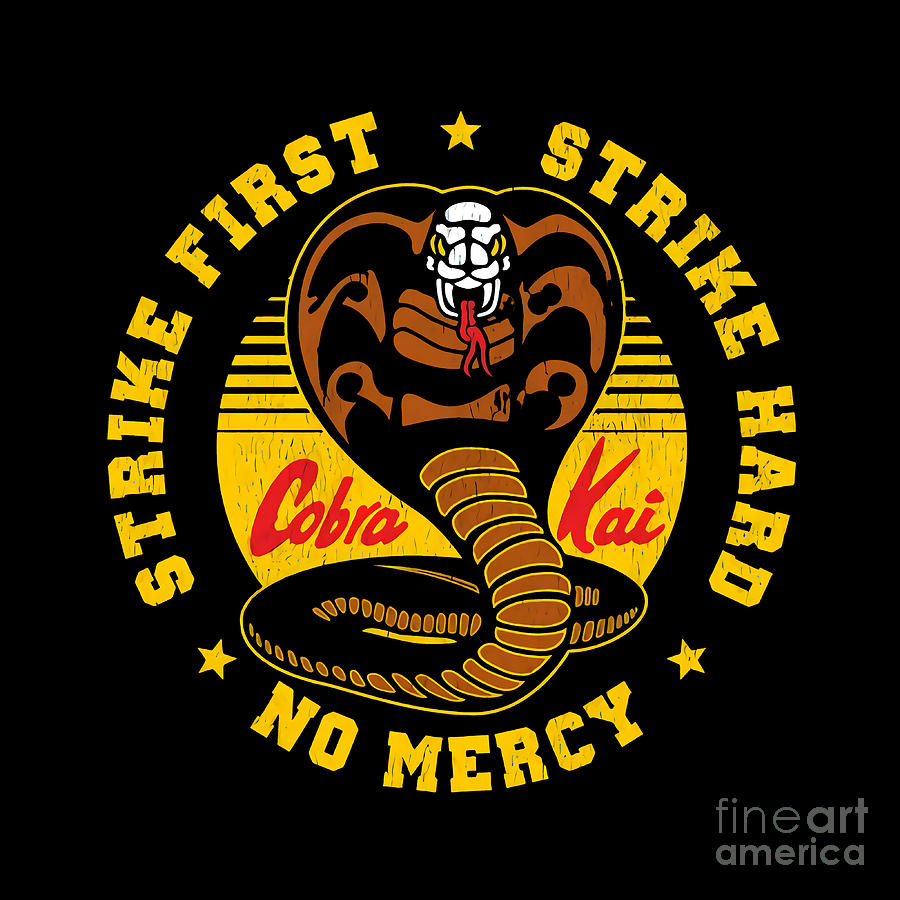 Cobra kai Digital Art by Peggy Hughes | Fine Art America