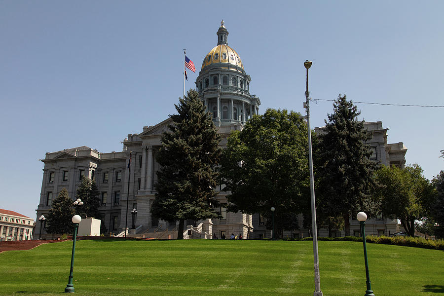 Colorado state capitol building in Denver Colorado #4 Photograph by Eldon McGraw