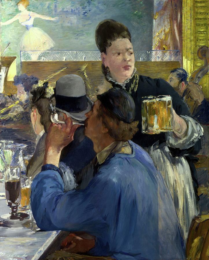 Music Painting - Corner of a Cafe - Concert #4 by Edouard Manet
