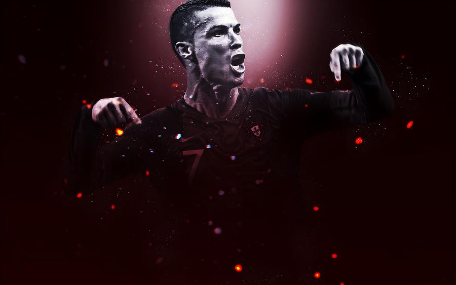 Cristiano Ronaldo Digital Art by Celestina Paul - Fine Art America