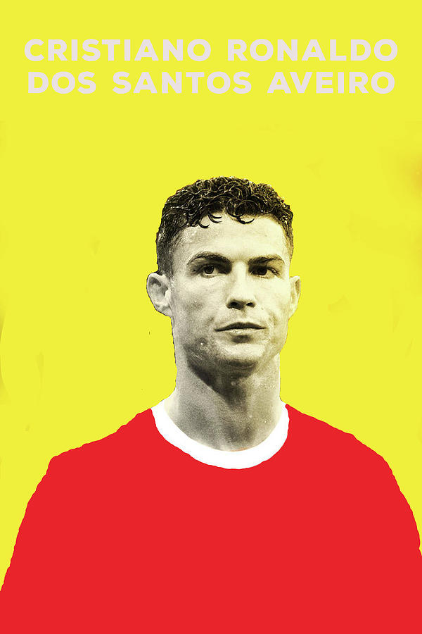Cristiano Ronaldo Dos Santos Aveiro Poster Painting