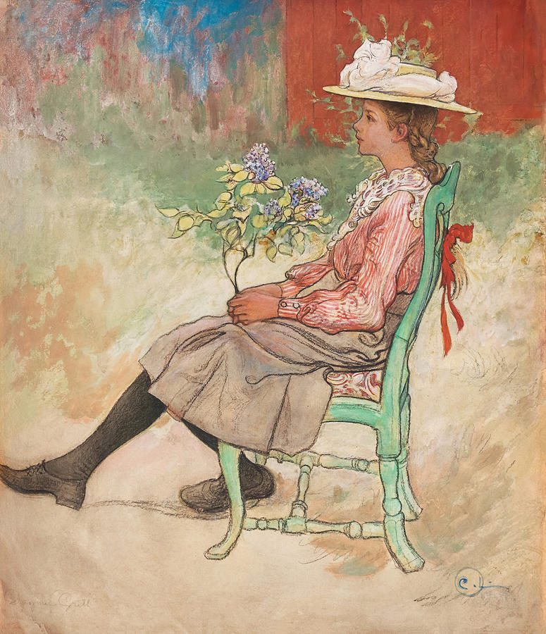 Dagmar Grill by Carl Larsson by Mango Art