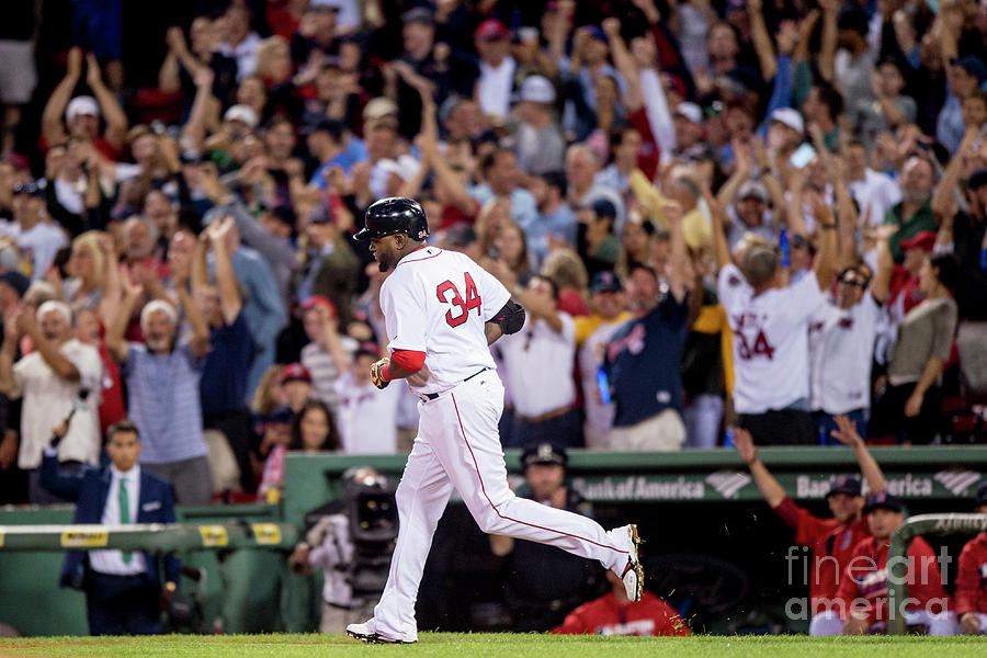 David Ortiz #4 Photograph by Billie Weiss/boston Red Sox