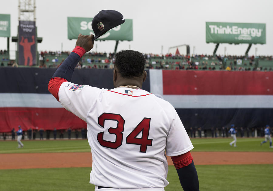 David Ortiz #4 Photograph by Michael Ivins/Boston Red Sox
