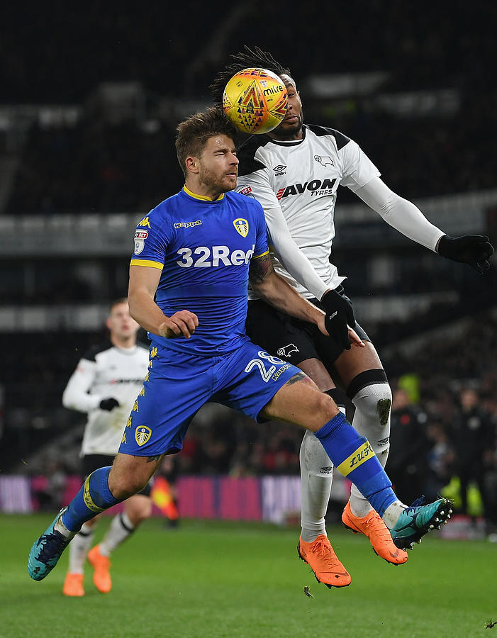Derby County v Leeds United - Sky Bet Championship #4 Photograph by Laurence Griffiths