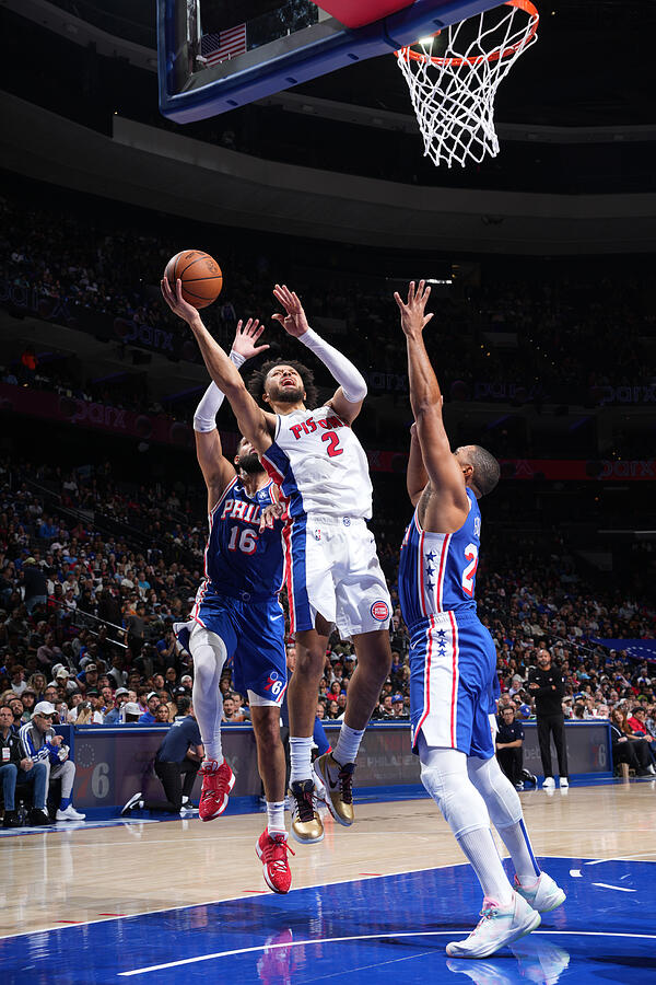 Detroit Pistons v Philadelphia 76ers #4 Photograph by Jesse D. Garrabrant Detroit Pistons v Philadelphia 76ers #4 Photograph by Jesse D. Garrabrant