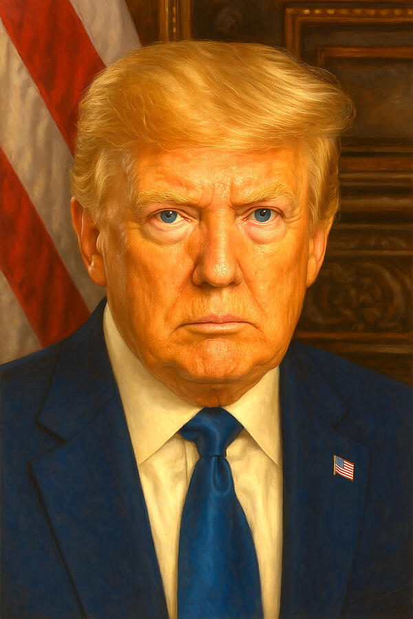 Donald Trump #4 Digital Art by We The People Prints Donald Trump #4 Digital Art by We The People Prints