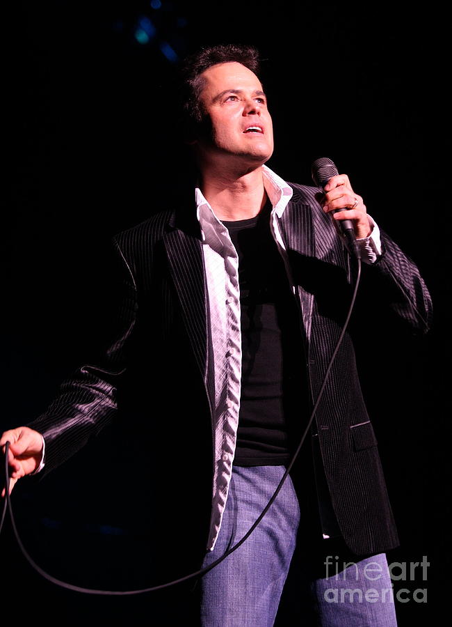 Donny Osmond Photograph by Concert Photos - Fine Art America