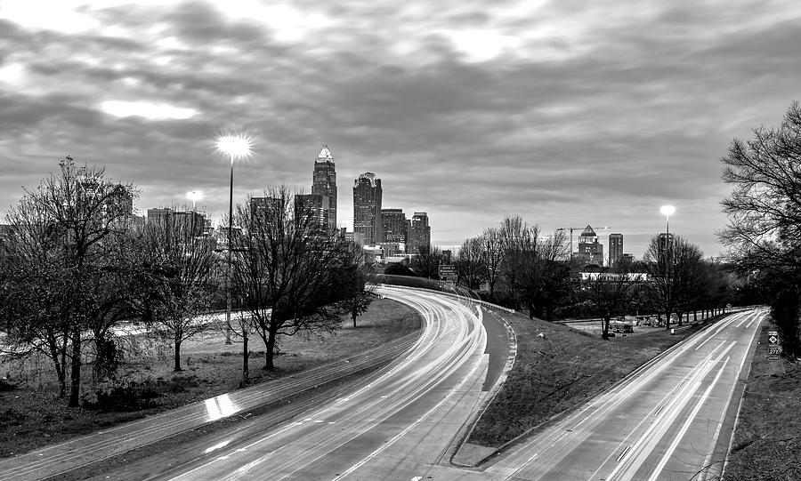 Downtown of Charlotte North Carolina skyline  #4 Photograph by Alex Grichenko