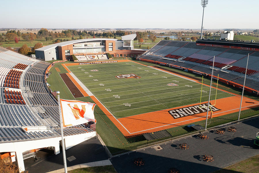 Doyt Perry Stadium at Bowling Green State University #4 Photograph by Eldon McGraw