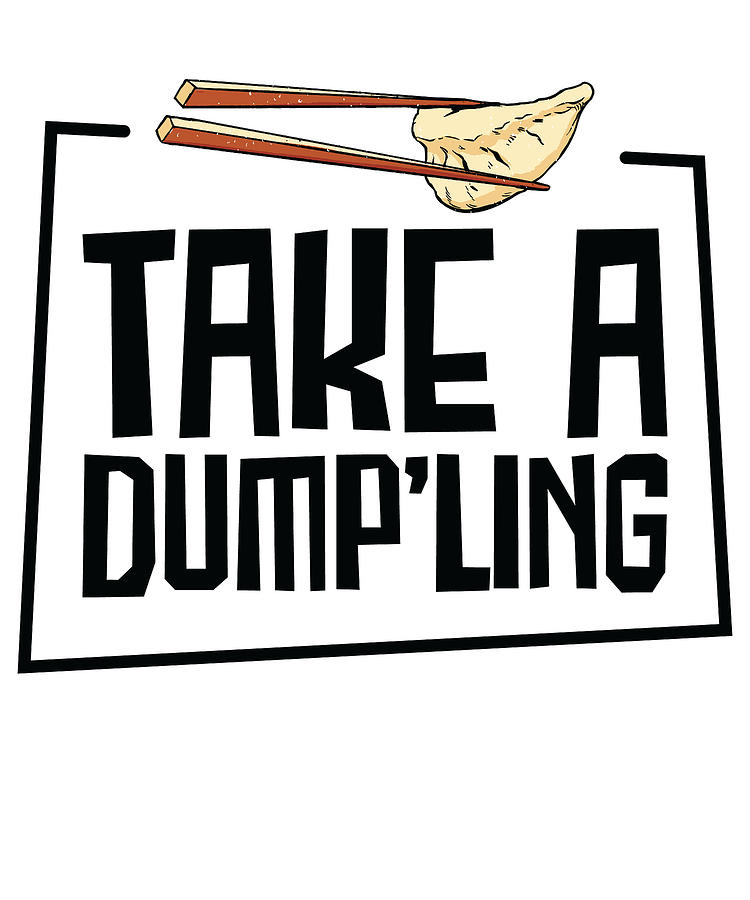 Dumpling Digital Art - Dumpling Asian Food Chinese Food Fan #4 by Toms Tee Store