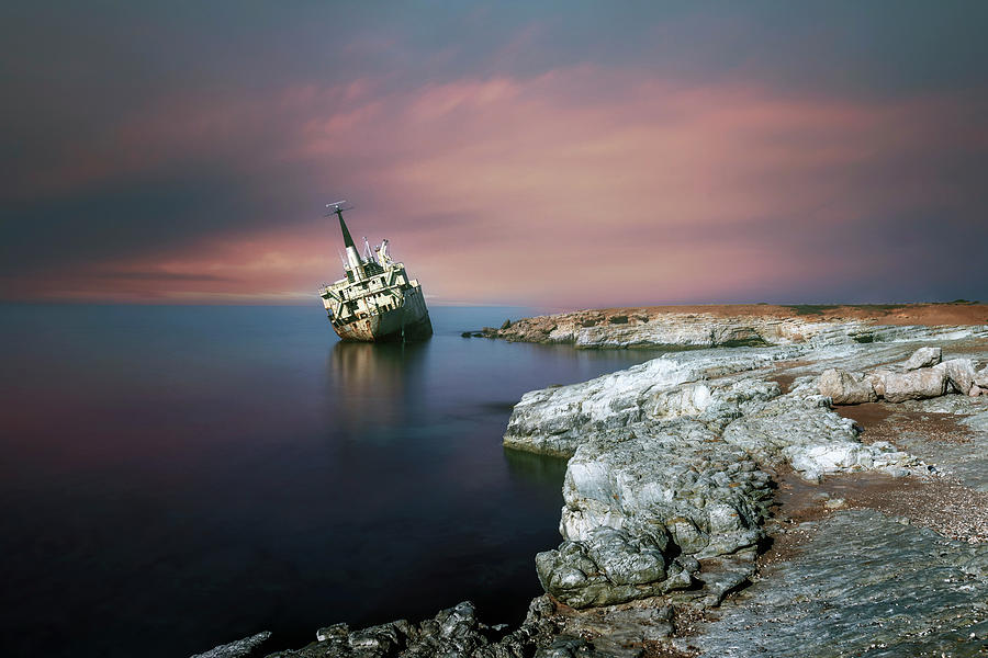 Edro III shipwreck - Cyprus #4 Photograph by Joana Kruse