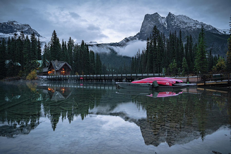 Emerald Lake Yoho National Park Canada Photograph By Michael Ozimko 