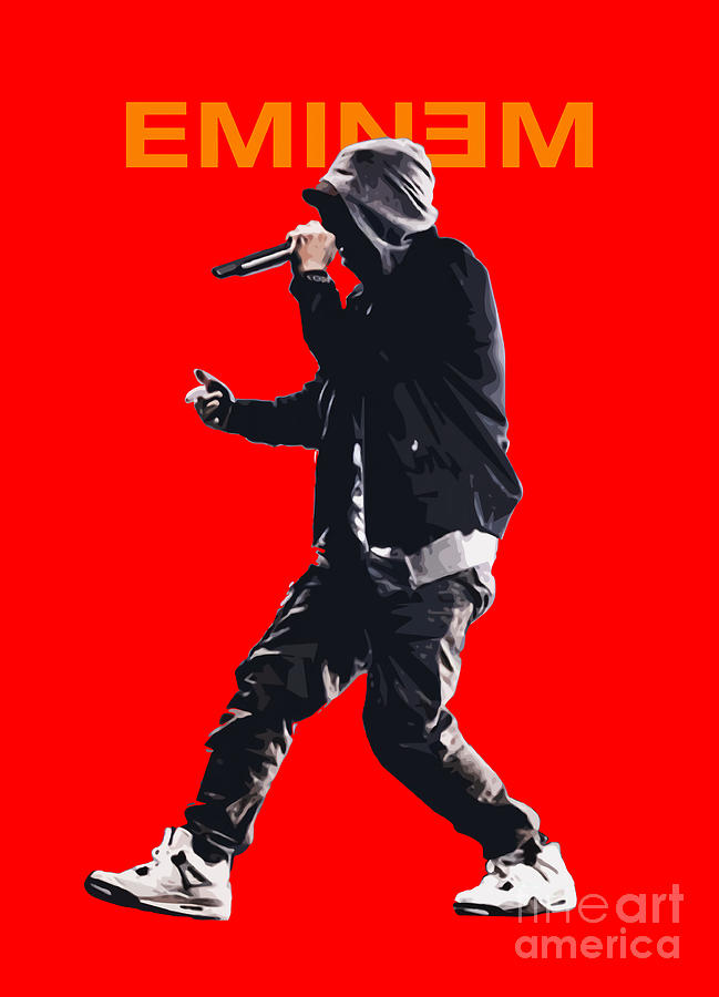 Eminem Digital Art by Matthew Doris - Fine Art America