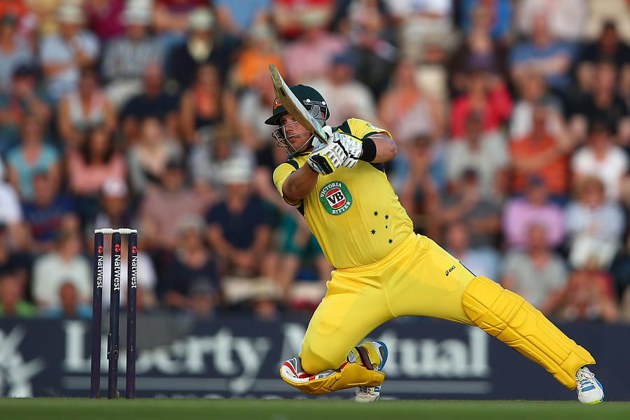 England v Australia: 1st NatWest Series T20 #4 Photograph by Paul Gilham