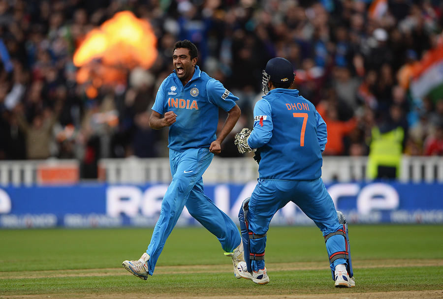 England v India: Final - ICC Champions Trophy #4 Photograph by Gareth Copley