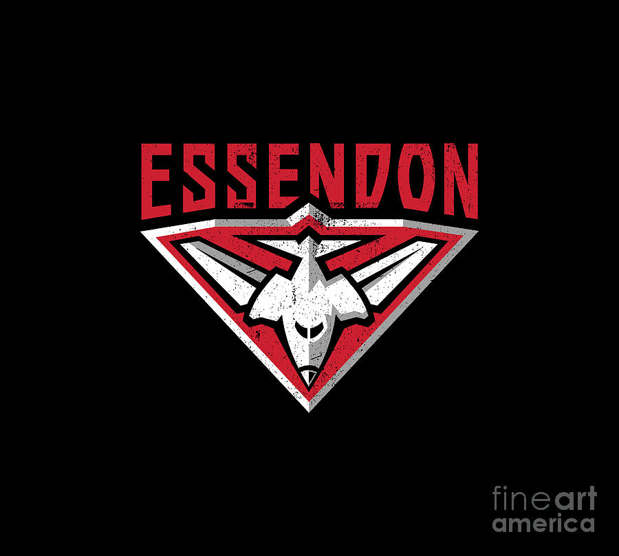 Essendon Football Club Digital Art by Aziza Diana - Fine Art America