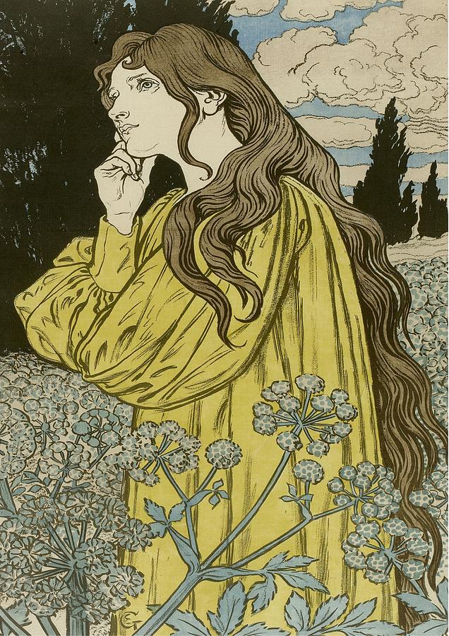 Eugene Grasset Painting by Vintage - Fine Art America