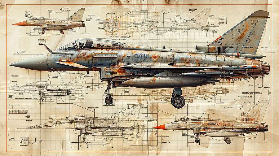Military Mixed Media - Eurofighter Typhoon #4 by Stephen Smith Galleries