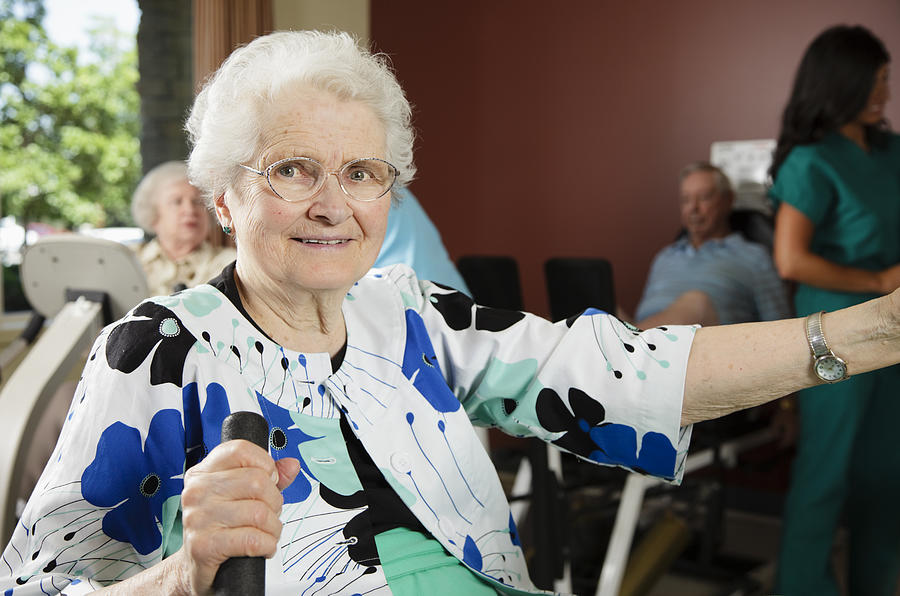 Exercising Senior Citizens #4 Photograph by RichLegg
