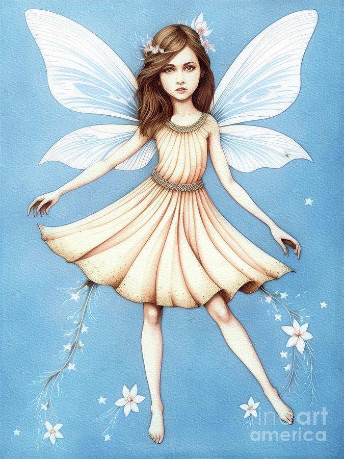 Fairy Fantasy Painting by Sarah Kirk - Pixels