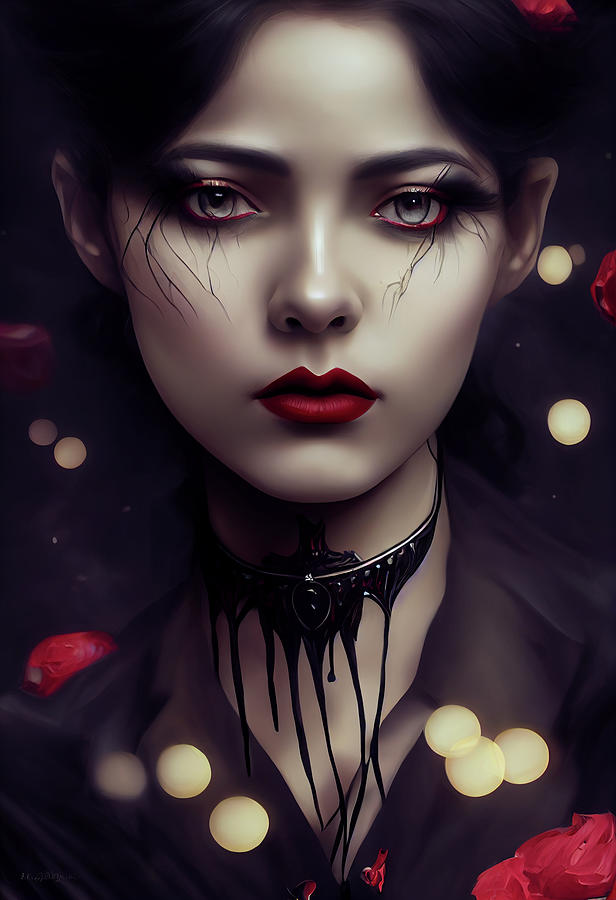fantasy vampire art