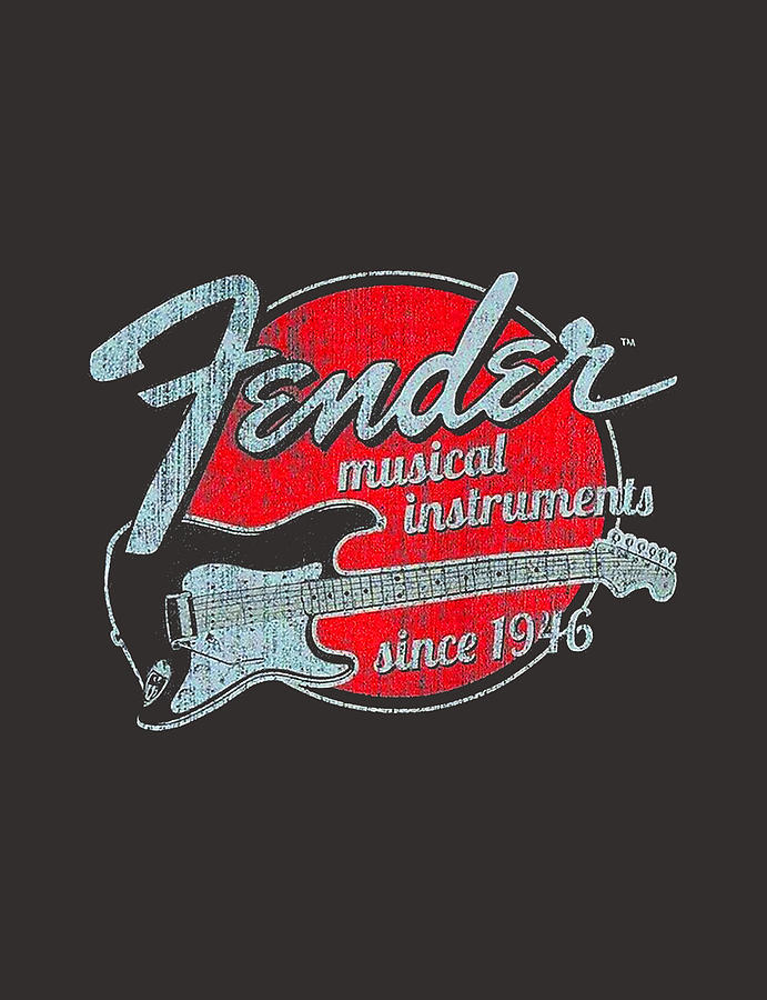 Fender Guitar Collection Digital Art by Ethyl Braun - Fine Art America