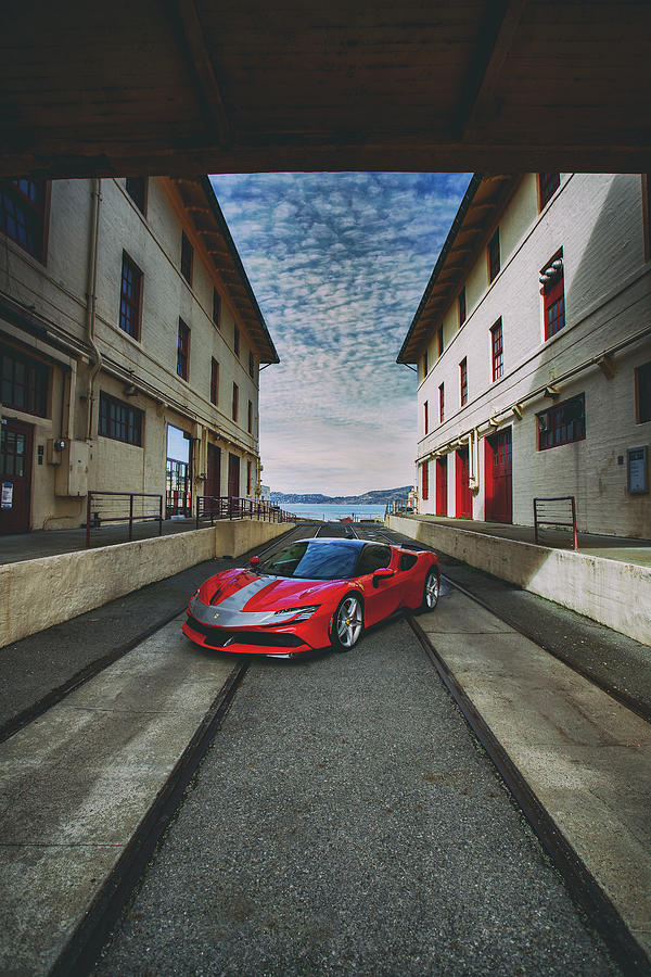#Ferrari #SF90 Stradale #Print #4 Photograph by ItzKirb Photography