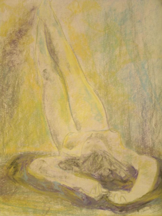 Figure #4 Pastel by Samantha Lusby