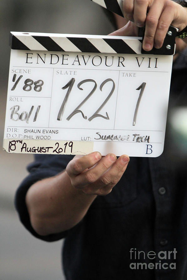 Filming Endeavour Shaun Evans #4 Photograph by Jack Ludlam