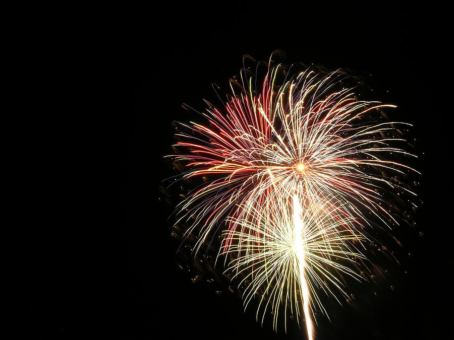 Fireworks #5 Photograph by George Pennington