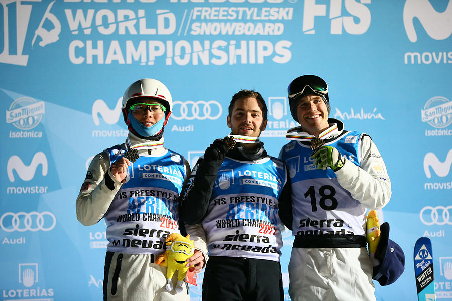 FIS World Freestyle Ski Championships - Mens and Womens Aerials #4 Photograph by Laurent Salino/Agence Zoom
