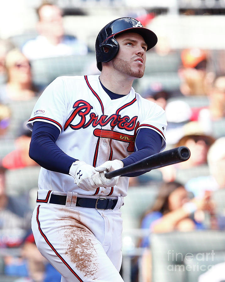 Freddie Freeman Photograph by Mike Zarrilli Freddie Freeman Photograph by Mike Zarrilli