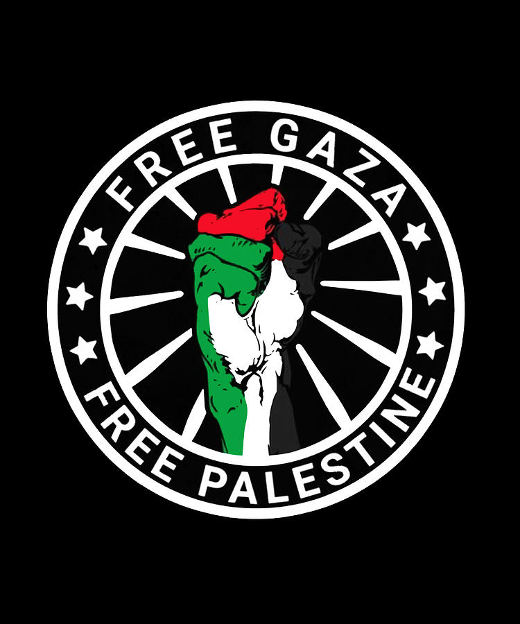 Free Gaza, Support Palestine Digital Art by Agus Wahono