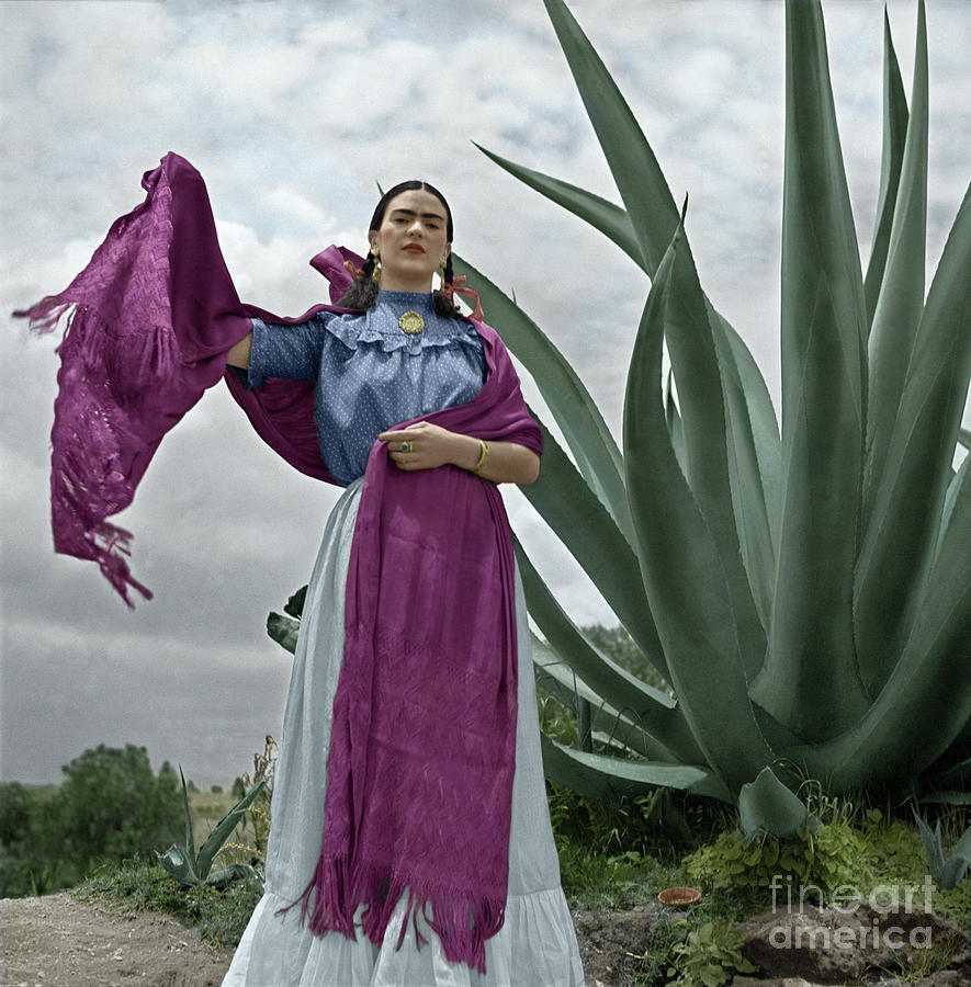 Frida Kahlo #4 Photograph by Toni Frissell