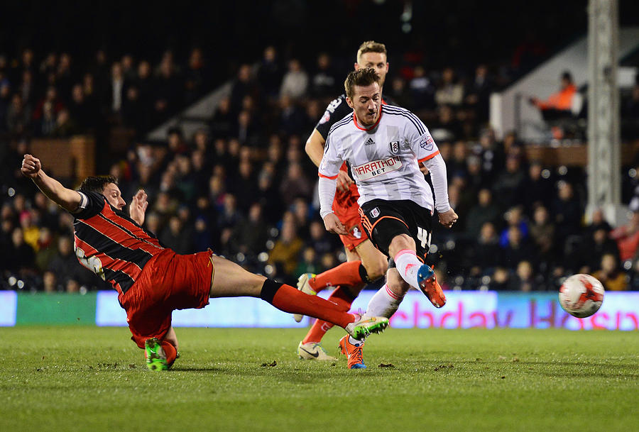 Fulham v AFC Bournemouth - Sky Bet Championship #4 Photograph by Jamie McDonald