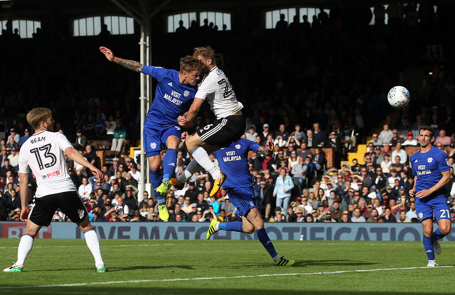 Fulham v Cardiff City - Sky Bet Championship #4 Photograph by Harry Hubbard