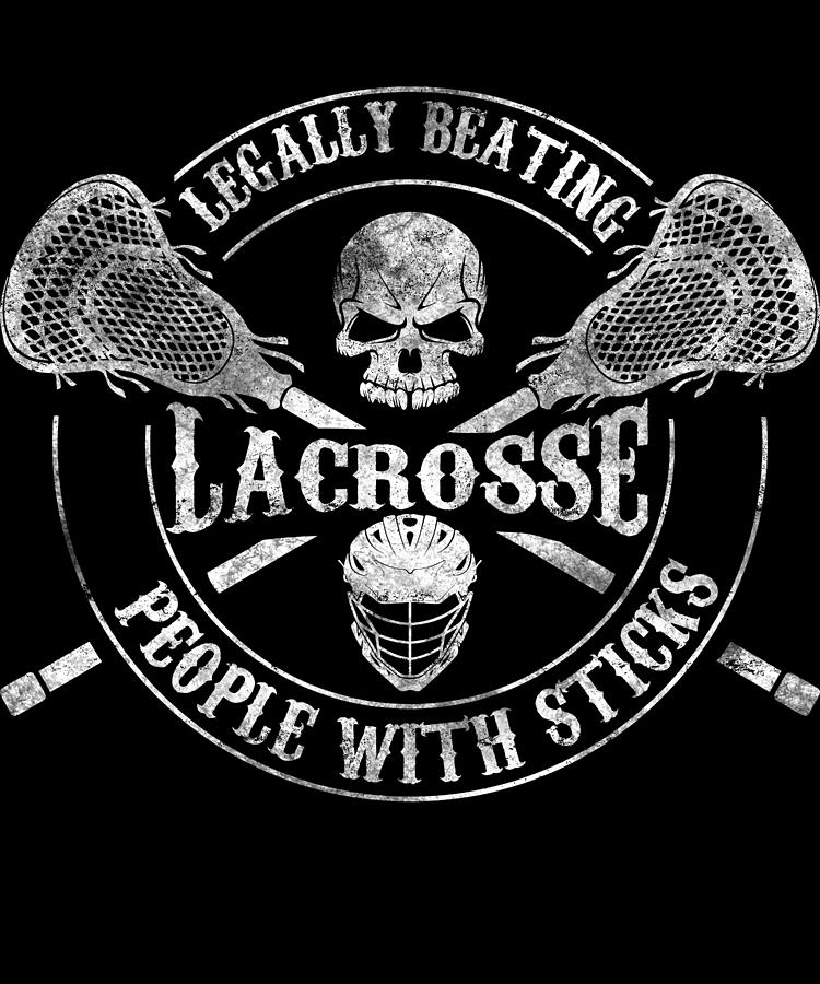 Legally Beating People Up with Sticks Lacrosse Lacrosse Tank Top