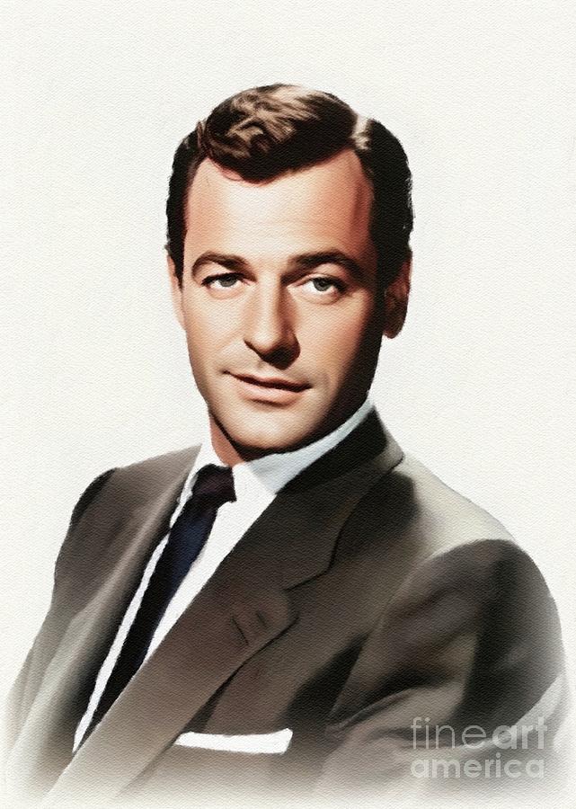 Gig Young, Movie Legend Painting by John Springfield - Fine Art America